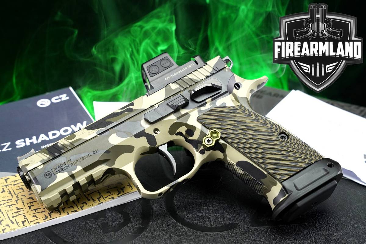 CAJUN CZ Shadow 2 Compact 9mm 4" +HOLOSUN EPS, ORIG CASE & 2 MAGS