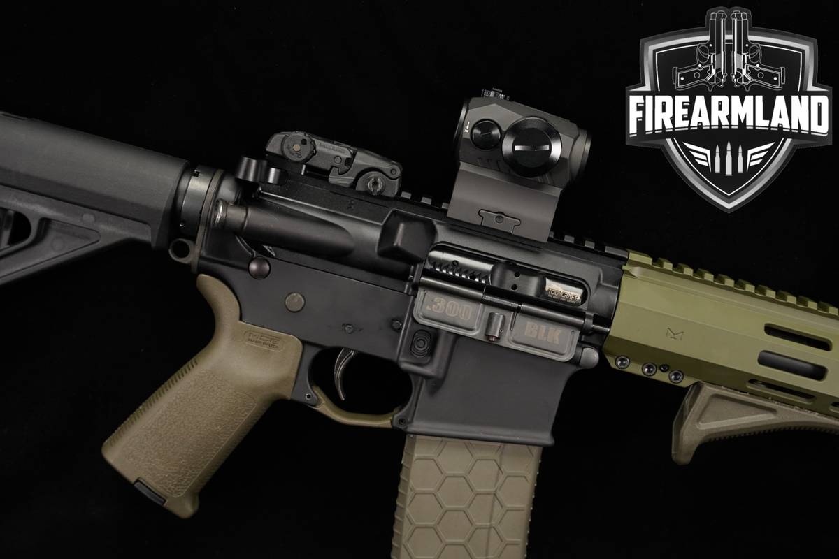 Anderson AM-15 300 Blackout AR15 7.5" AR AM15 Toolcraft BCG +ROMEO5 OPTICS