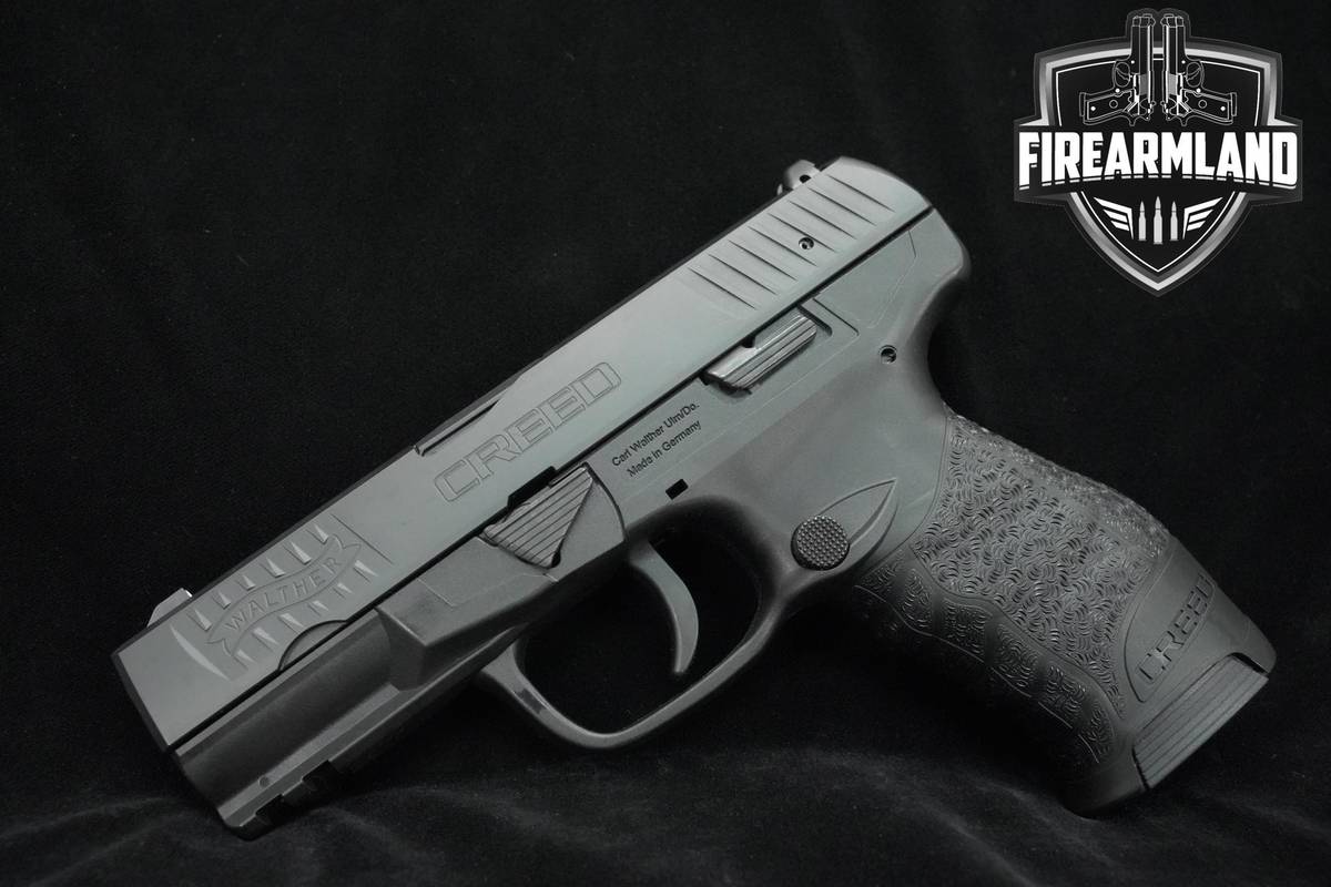 Walther Creed 9mm 4" Walther-Creed +2 MAGS, ORIG CASE & HOLSTER