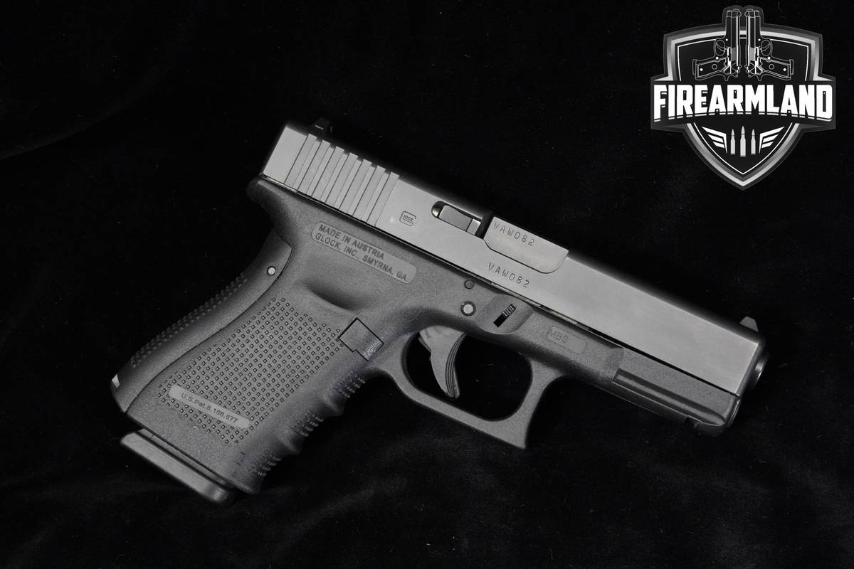 Glock 19 Gen4 9mm 3.9" Glock G19 Gen-4 +3 MAGS & ORIG CASE