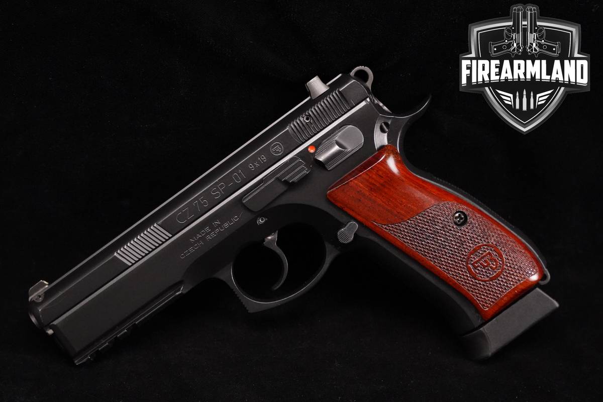 CZ 75 SP-01 9mm 4.5" CZ-75-Sp-01 +2 MAGS & ORIG CASE