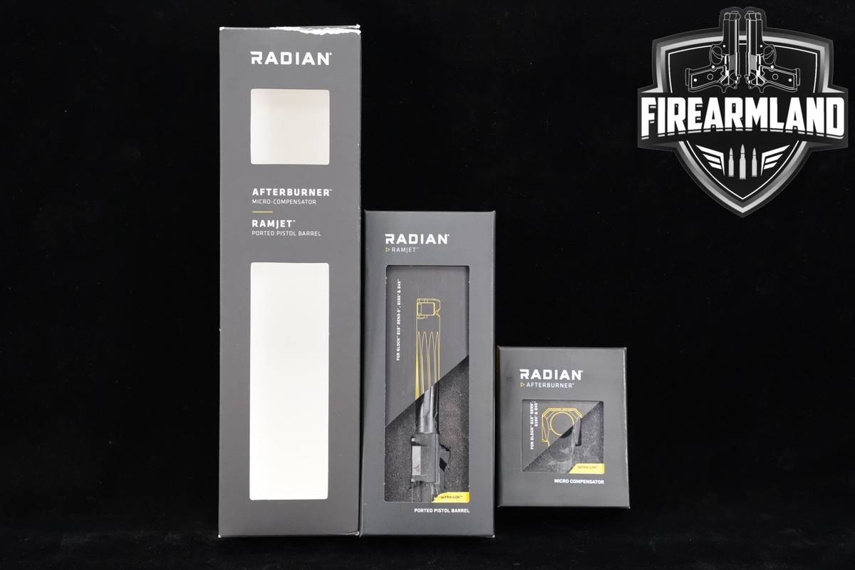 Radian Weapons Ramjet + Afterburner For Glock 19 Gen5 19X & 45 9mm