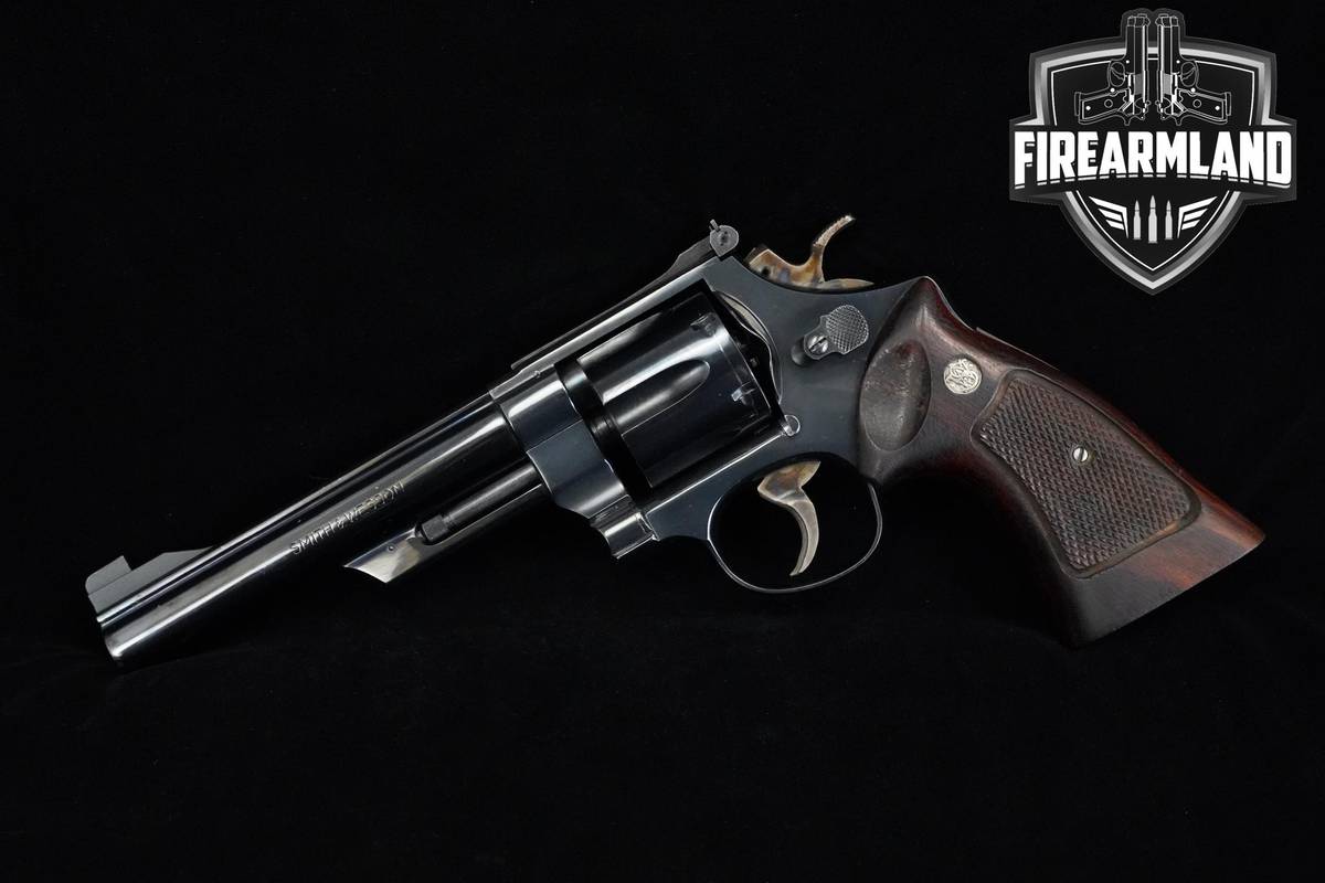 DISPLAY-BOX Smith & Wesson 25-2 Model of 1955 Target 45-ACP Blued S&W-25-2