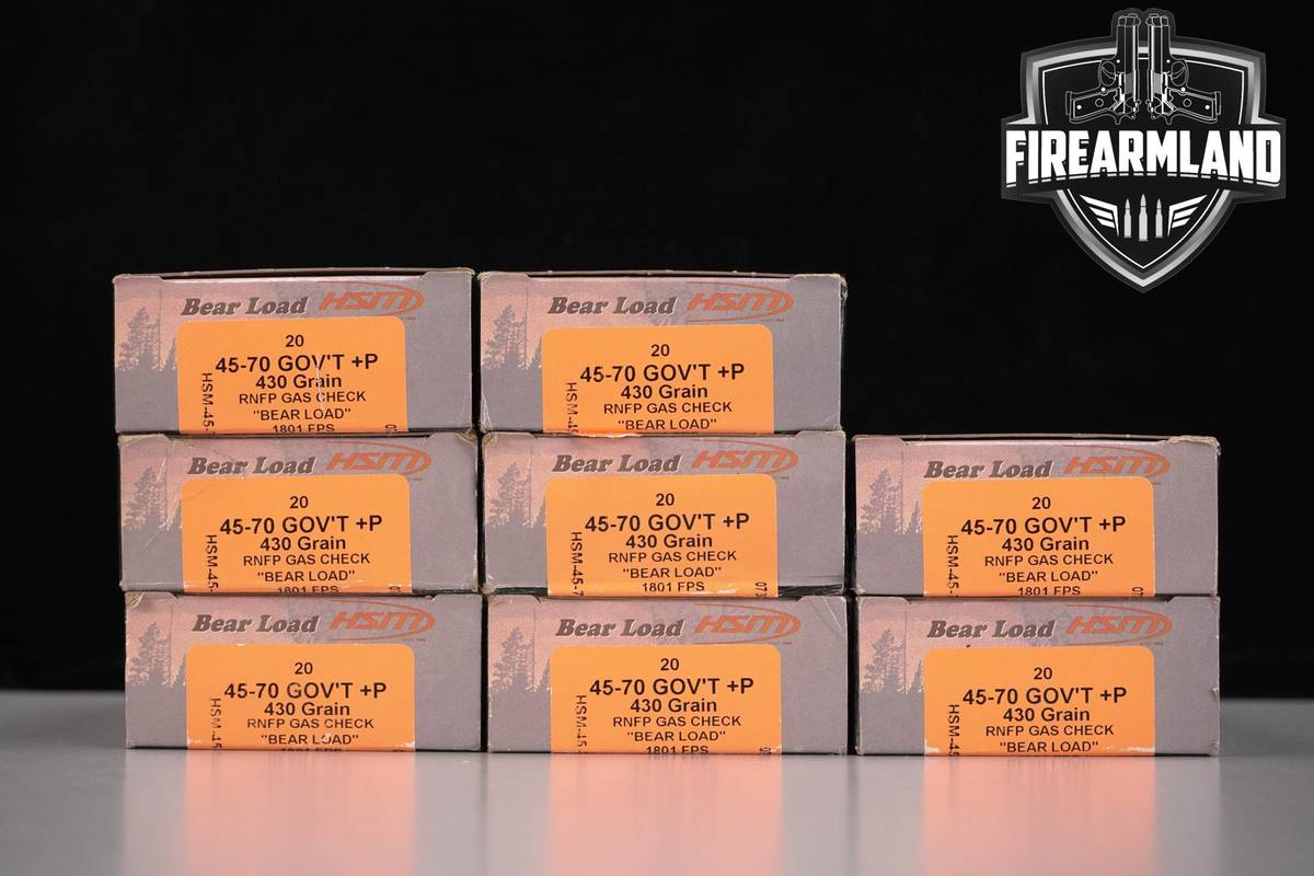 160 RDS! 45-70 Govt Ammo