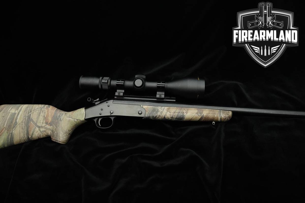 1961 Harrington & Richardson (H&R) Handi-Rifle 444 Marlin 22" H&R +OPTIC