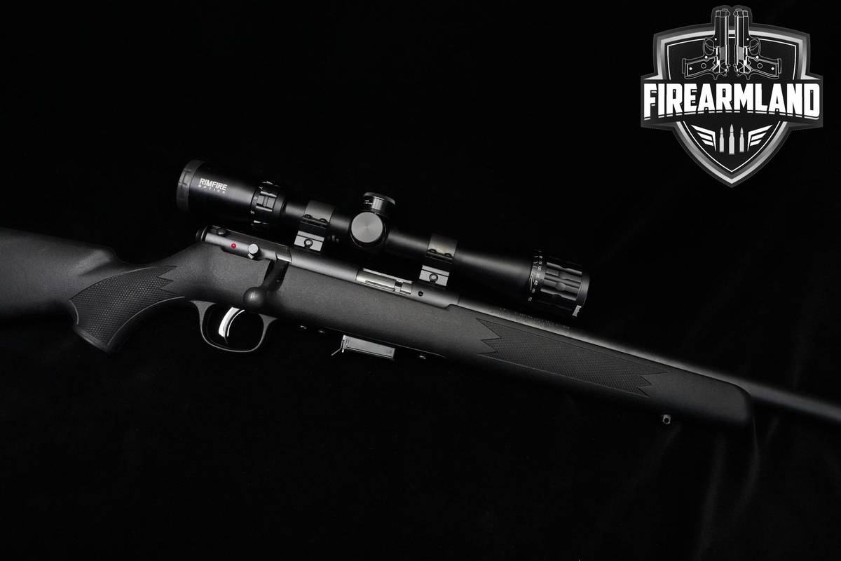 Savage Arms Model 93R17 F 17 HMR 21" Blued Savage 93R17 93-R17 +OPTIC