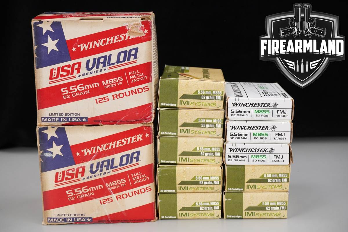 520 RDS! 5.56 NATO Ammo 5.56X45