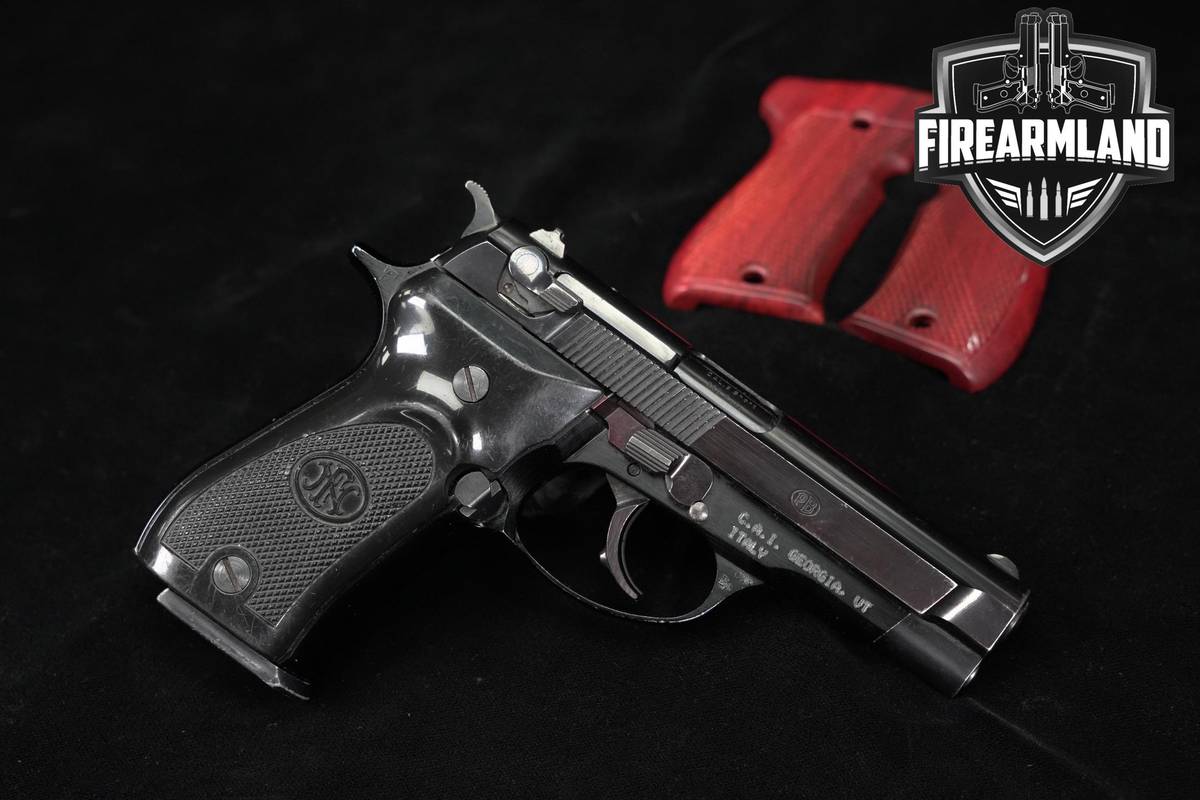 1987 FN BDA-380 Italy-marked CAI Century Arms Beretta 84 Variant