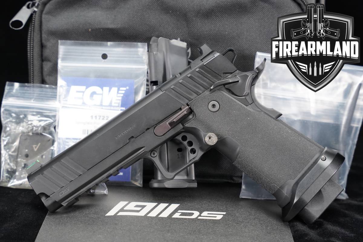 Springfield Armory 1911 DS Prodigy AOS 9mm 5 +2 MAGS & ORIG BOX