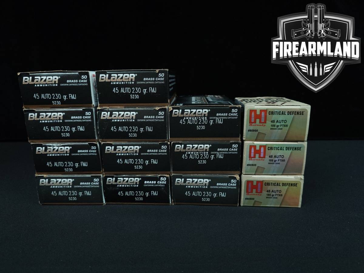 610 RDS! 45 ACP Ammo 45ACP
