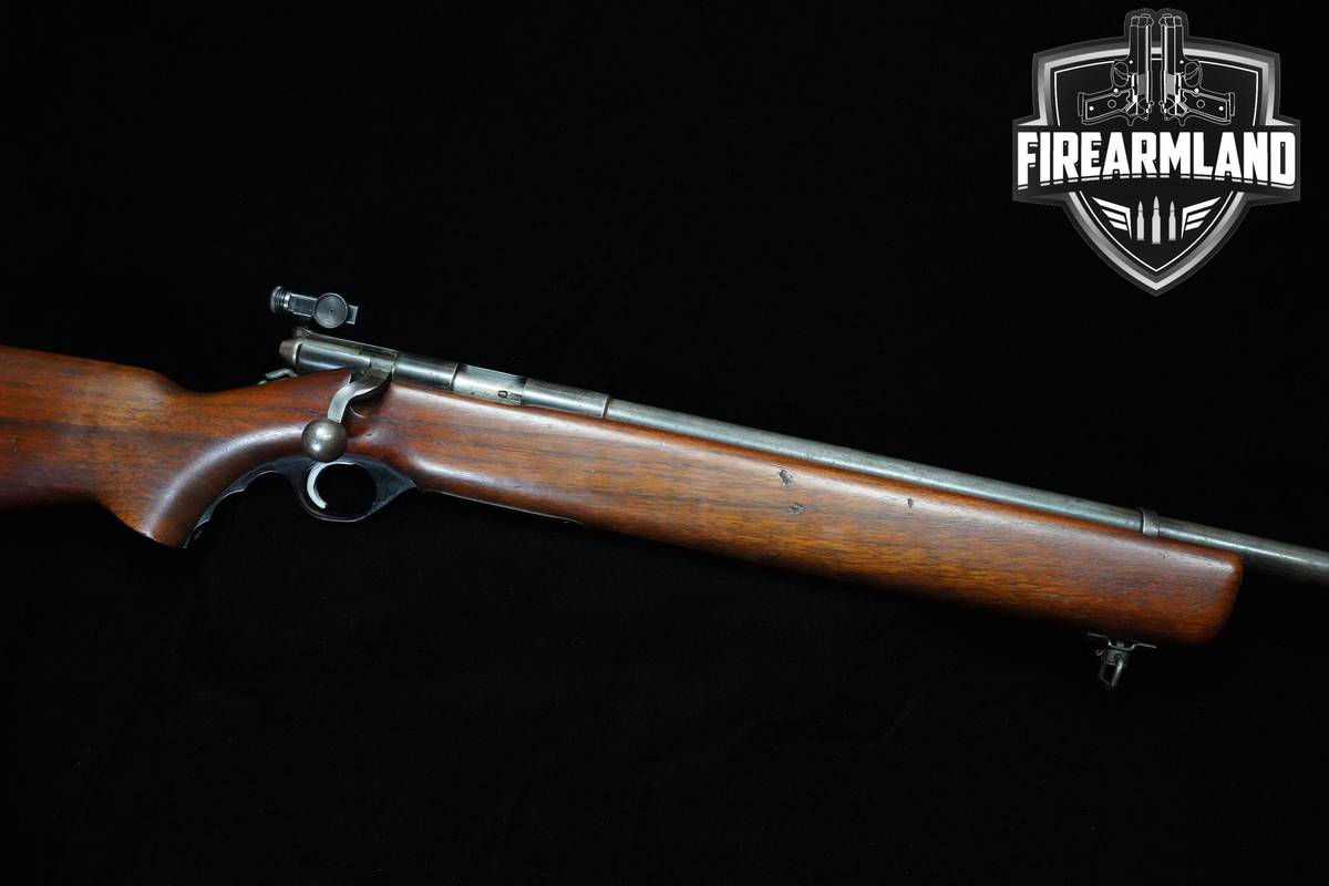 VINTAGE Mossberg Model 44 US (A) w/ Microclick 22LR 26" Blued Mossberg 44