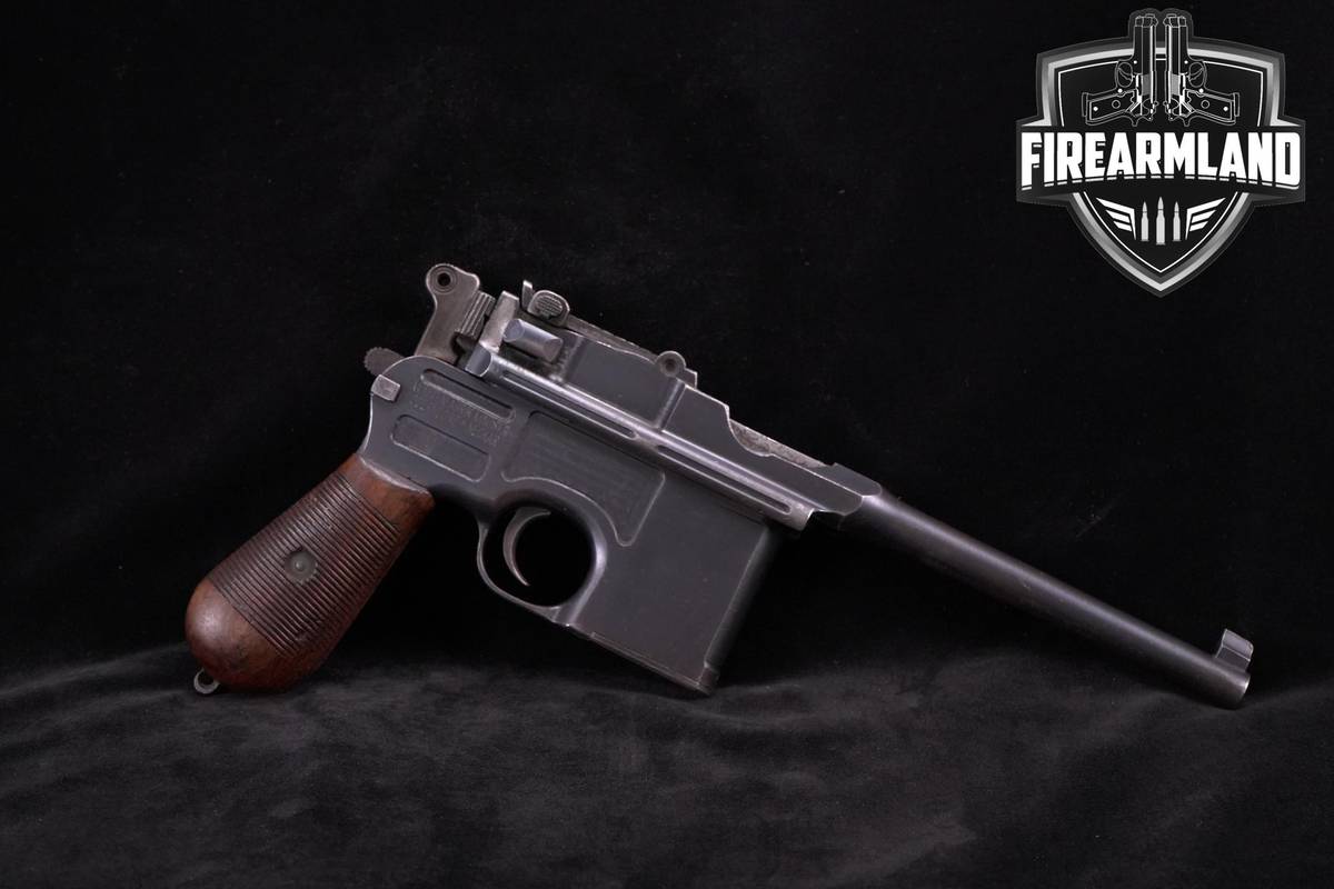 1899-1901 Mauser C96 M1898 Broomhandle 7.63mm Mauser 5.5" Blued
