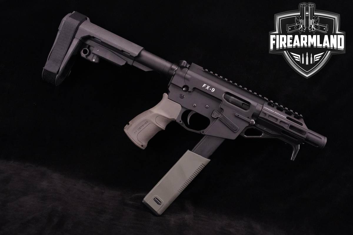 Freedom Ordnance FX-9 P4 FX9 9mm AR9 4" AR-9 Glock-Mag +WEAPON LIGHT