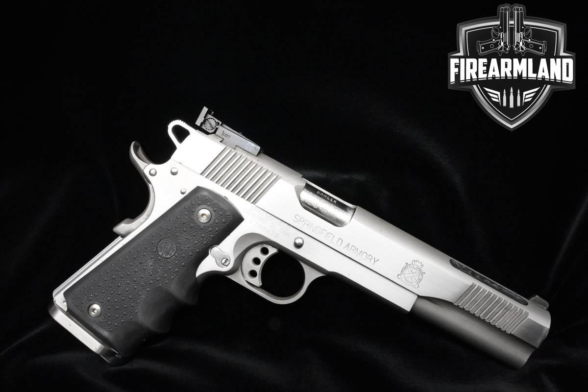 RARE 2001-03 Springfield Armory V-16 Long Slide SS 1911 45 ACP 6" 1911 