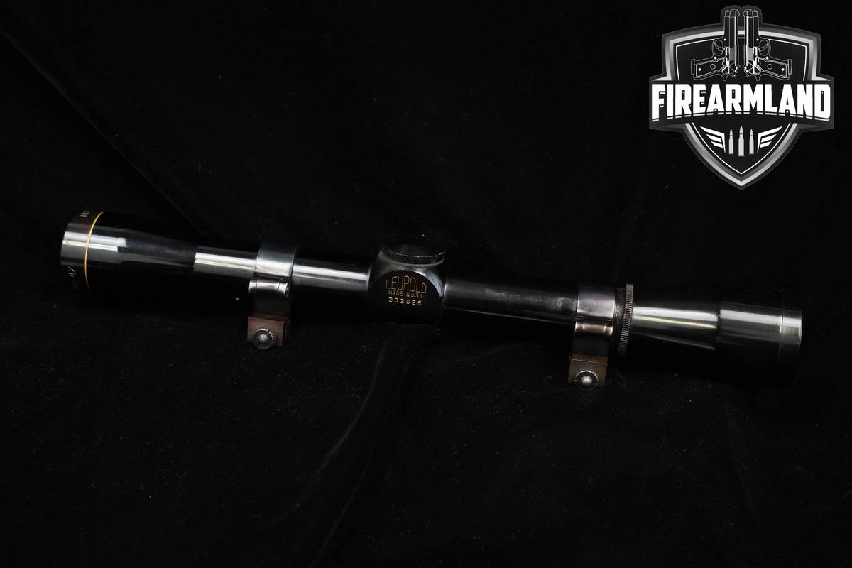 PRE-74 Leupold M8-4X 4x28mm Post-Duplex Reticle Leupold