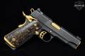 2023 Nighthawk Custom Lady Hawk 9mm Luger Black/Gold in Excellent Condition Image 3