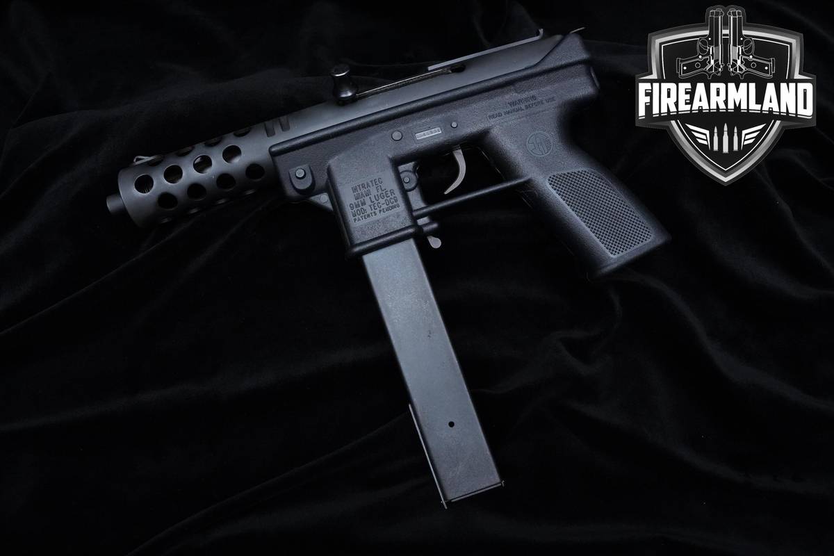 1990-1994 Intratec TEC-DC9 9mm 5" TEC-DC9 Intratec TEC9 TEC-9 +ORIG CASE