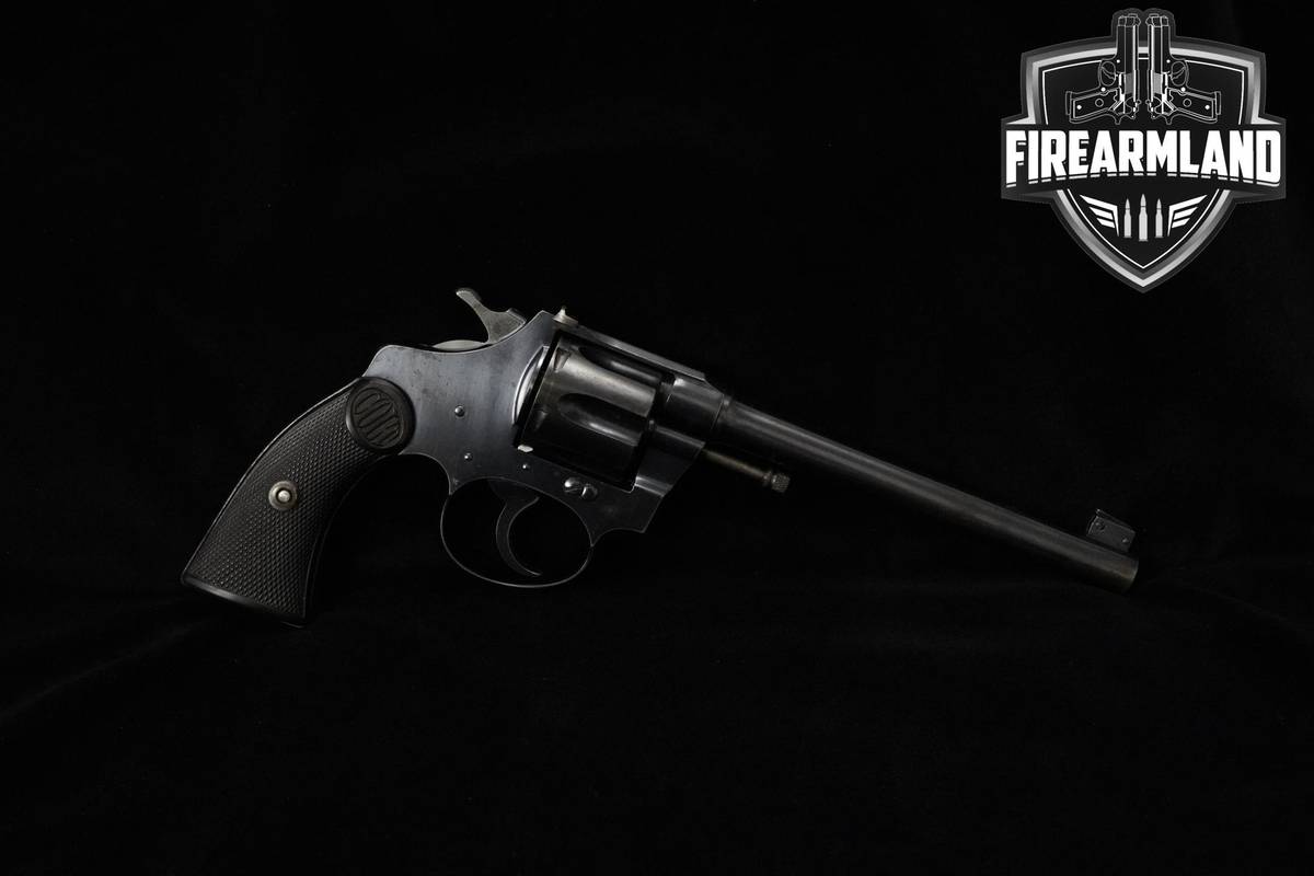 1926 Colt Police Positive Target .32 Police-S&W Long 6" Colt Positive DA/SA