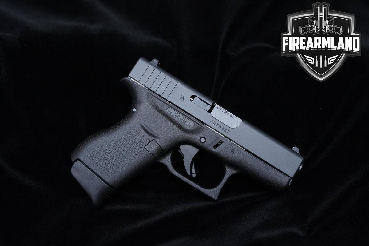 Glock 42 Gen5 380 ACP 3.25" 42 Glock G42 Gen 5 +3 MAGS & ORIG CASE