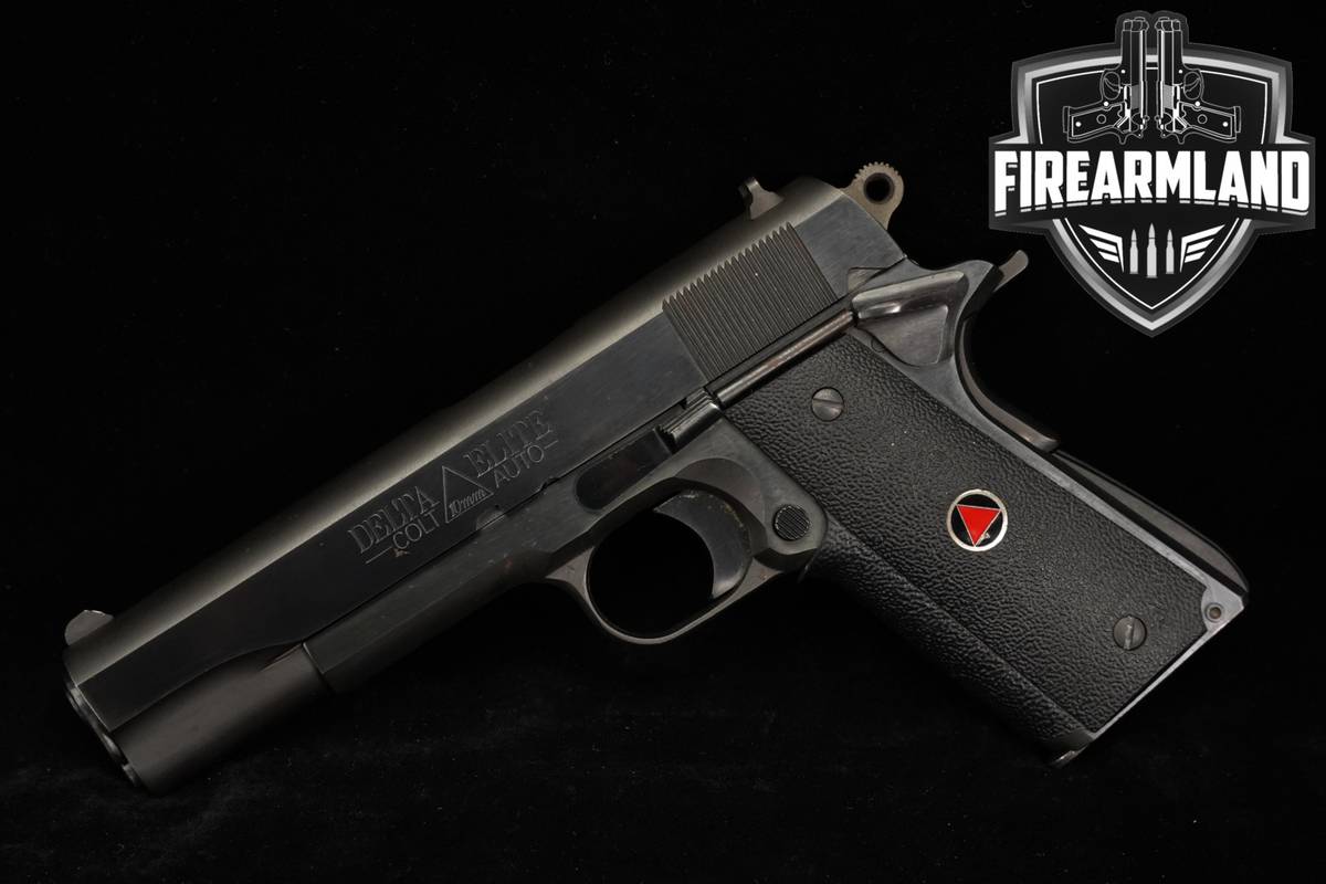 1987 Colt Delta Elite Government 1st-Generation Model Series 80 10mm 1911