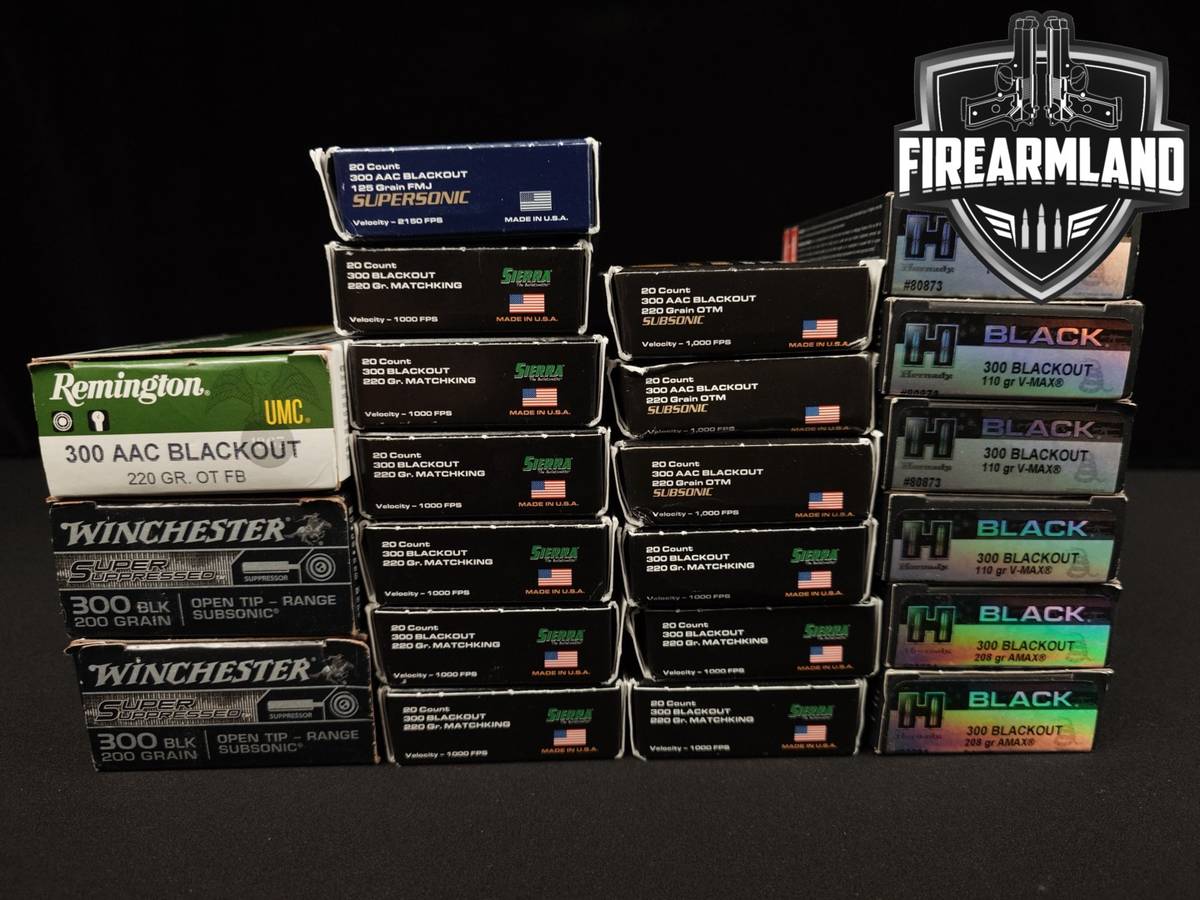 440 RDS! 300 Blackout Ammo BLK-AAC