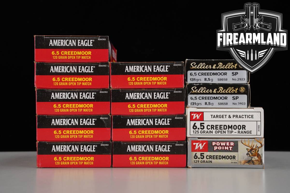260 RDS! 6.5 Creedmoor Ammo 6.5CM