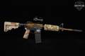 Spikes Tactical ST-15 Jolly Roger; Pirate Selector Legends; Magwell Engraving (2 of 2) 5.56mm NATO Two-Tone Black & FDE in Excellent Condition Image 3