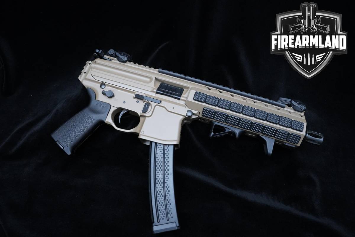 Sig Sauer MPX K FDE 9mm 8" FDE Anodized MPX +3 MAGS