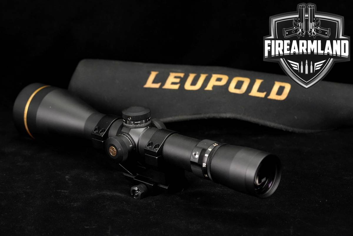 Leupold VX-3i 4.5-14x50 Wind-Plex Reticle SFP Parallax Adjustment MOA Scope