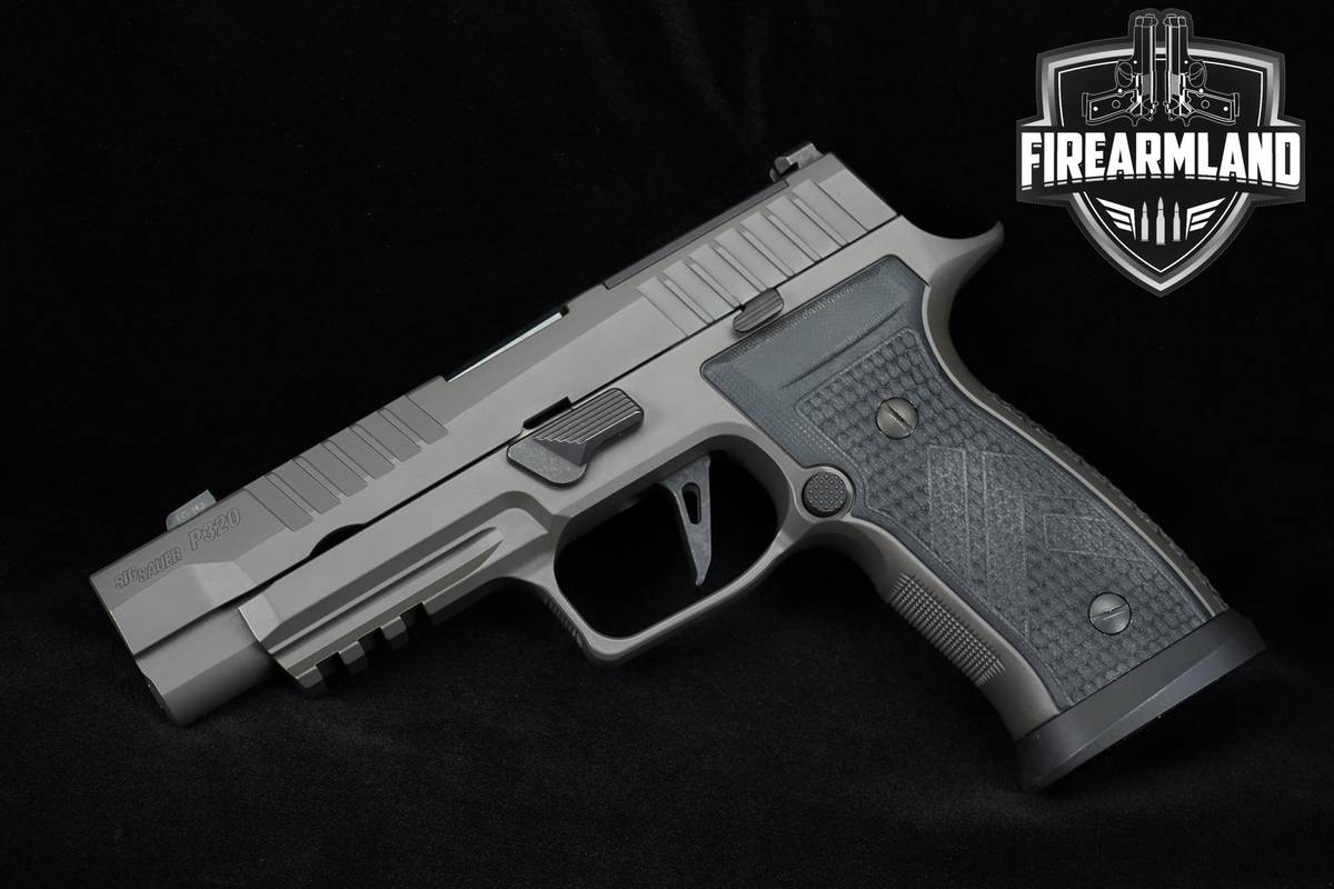 Sig Sauer P320 X-Series AXG Legion 9mm 3.9" P-320 +3 MAGS & ORIG CASE