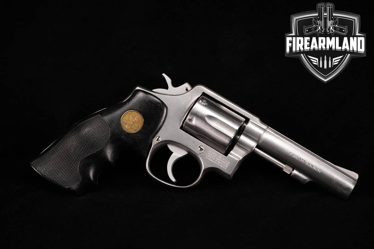 1985 Smith & Wesson Model 65-3 M&P Heavy Stainless 357-Magnum 4" S&W 65-3