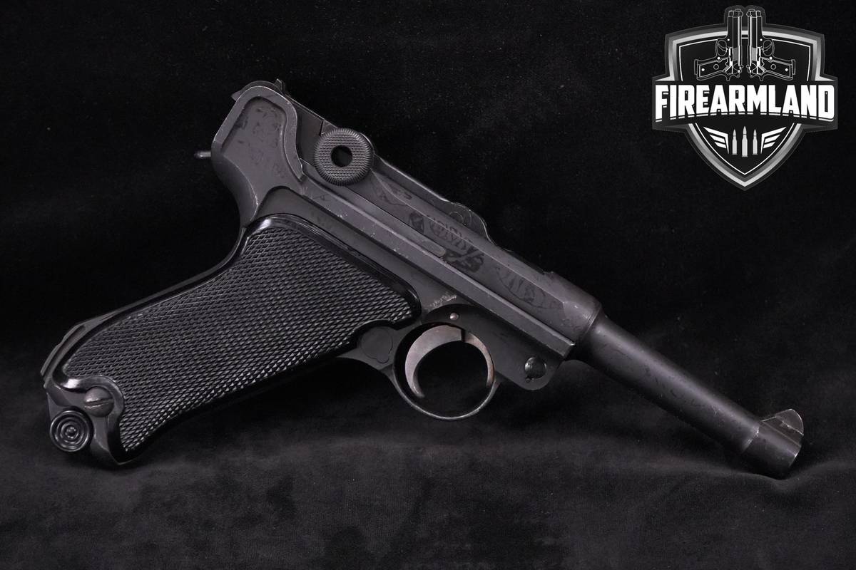 1922-1923 DWM M/23 Luger Finnish Service 30Luger 3.86" Blued VINTAGE