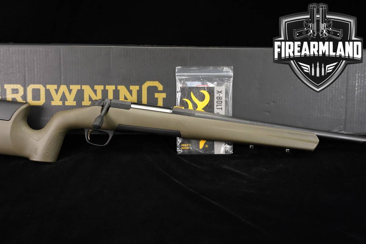 Browning X-Bolt Max Long Range 7mm PRC 24" Black & OD Green XBolt +ORIG BOX