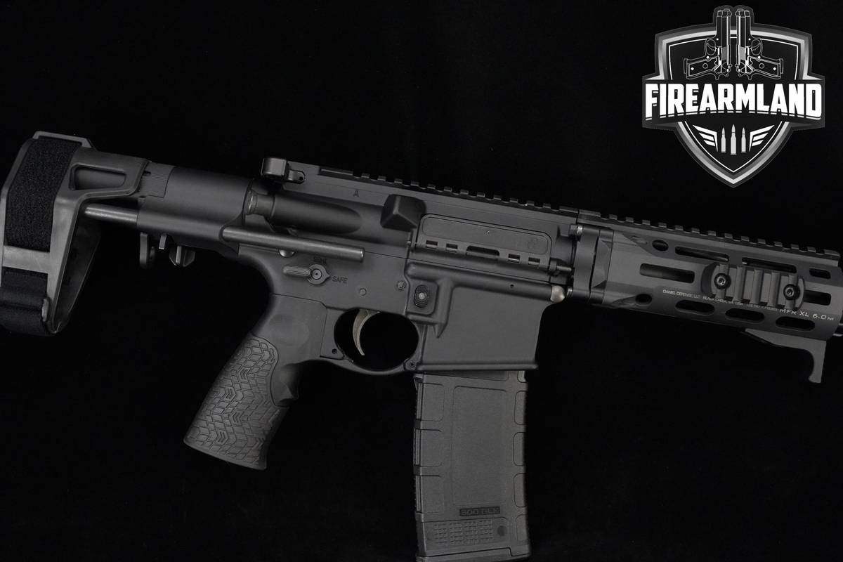 Daniel Defense DDM4 PDW 300 Blackout 7" DDM4-PDW DDM4PDW 2 MAGS & ORIG CASE