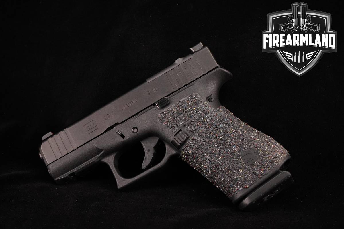 Glock 43X MOS Slimline 9mm Glock-43X G43X G43-X 2 MAGS, ORIG CASE & HOLSTER