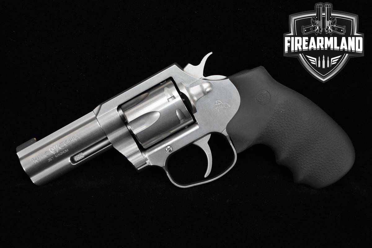 Colt King Cobra 357 Magnum 3" Matte Stainless Colt-Cobra King-Cobra