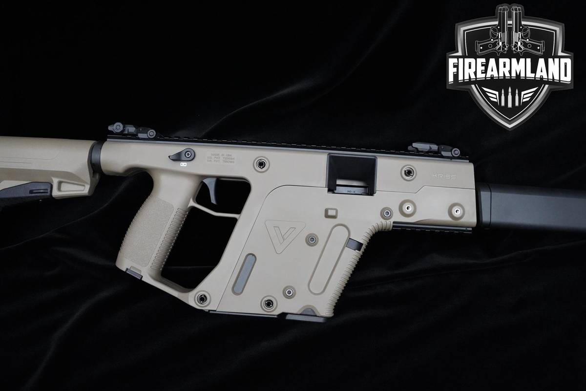 KRISS Vector Gen II CRB 45 ACP 16" FDE Rifle ORIG CASE