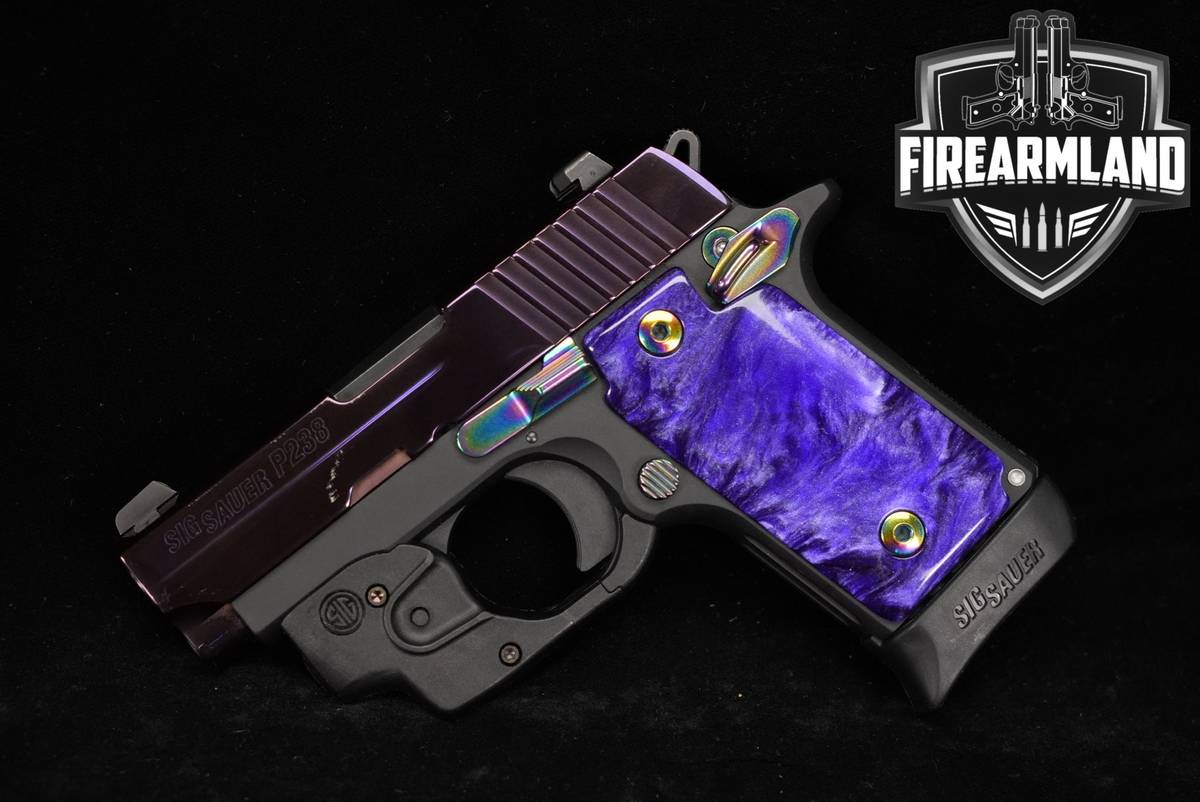 Sig Sauer P238 PSP (Purple Slide Pistol) Bill Hicks & Co Exclusive P 238