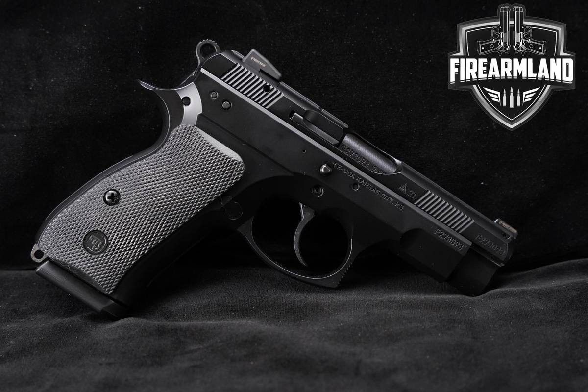 CZ 75 D COMPACT 9mm 3.6" Black Polycoat 75D CZ75 CZ75D +3 MAGS & CASE