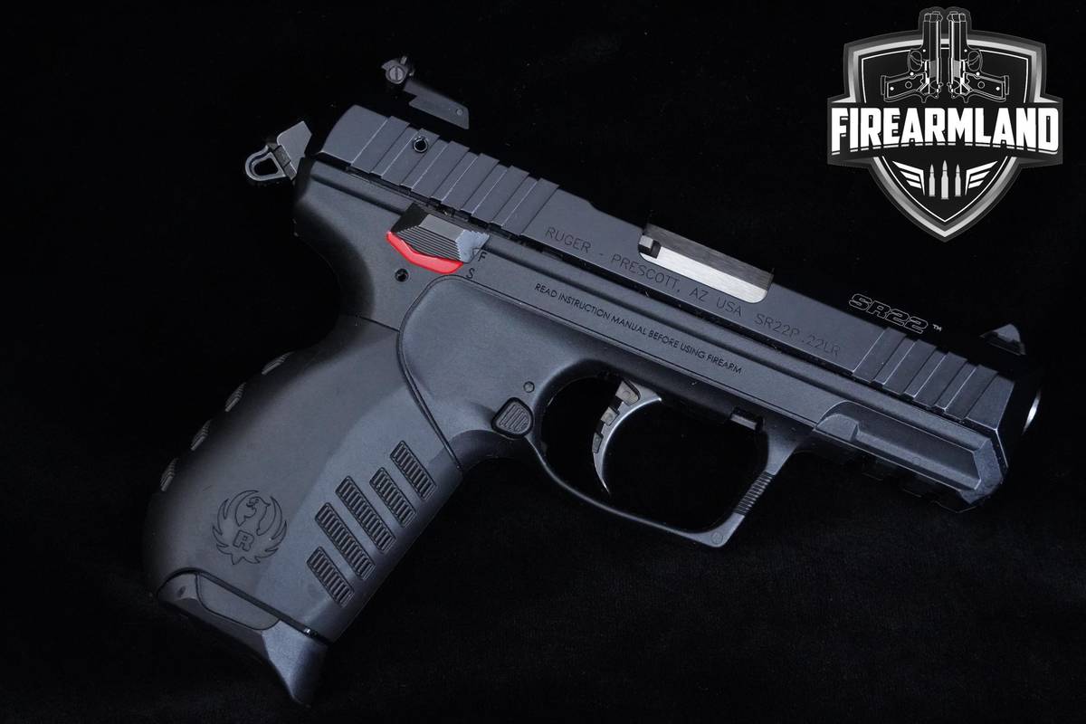 Ruger SR22 22LR 3.5" Black Anodized Ruger SR-22 +2 MAGS & ORIG BOX