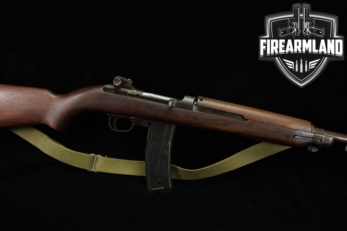 WWII 1944 Inland Mfg M1 Carbine 30 18" Parkerized & Wood M-1 WW2 USGI