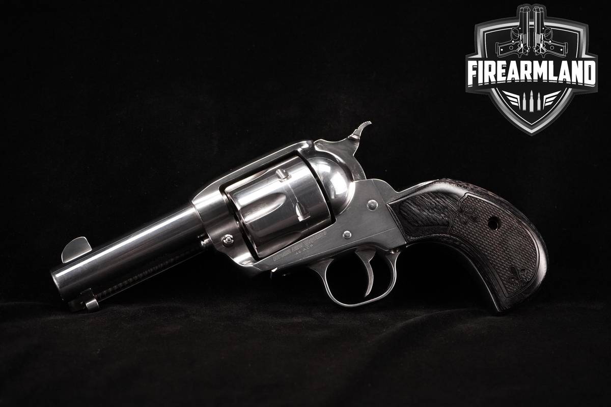Ruger New Vaquero Birdshead 45-ACP 3.75" Stainless