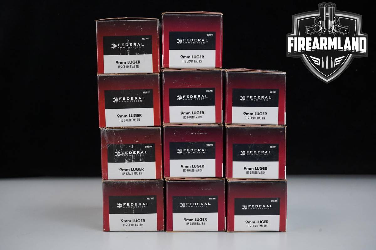 1100 RDS! 9mm Ammo 9-mm