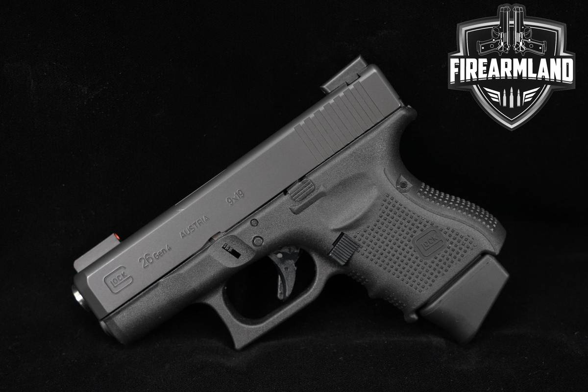 KMM PRECISION Glock 26 Gen4 9mm 3.43" Polymer G26 Gen 4 +7 MAGS & ORIG CASE