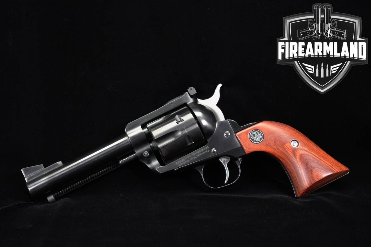 Ruger New Model Blackhawk 357-Magnum 4.62" Blued +ORIG CASE