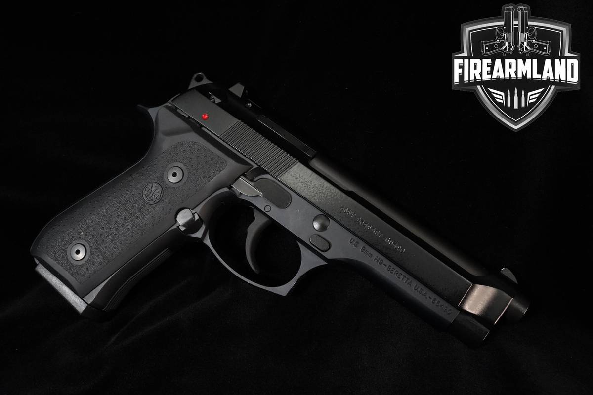 Beretta M9 Commercial 9mm 4.9" Black Bruniton Beretta-M9 92 92-FS ORIG CASE