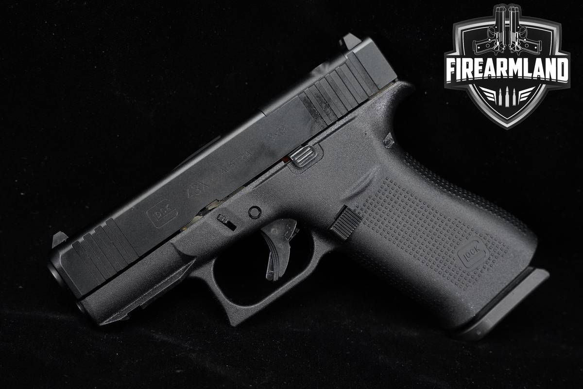 Glock 43X MOS 9mm G43X +2 MAGS & ORIG CASE