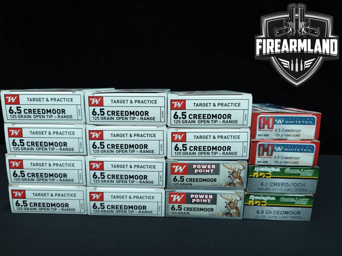 320 RDS! 6.5 Creedmoor Ammo 6.5CM