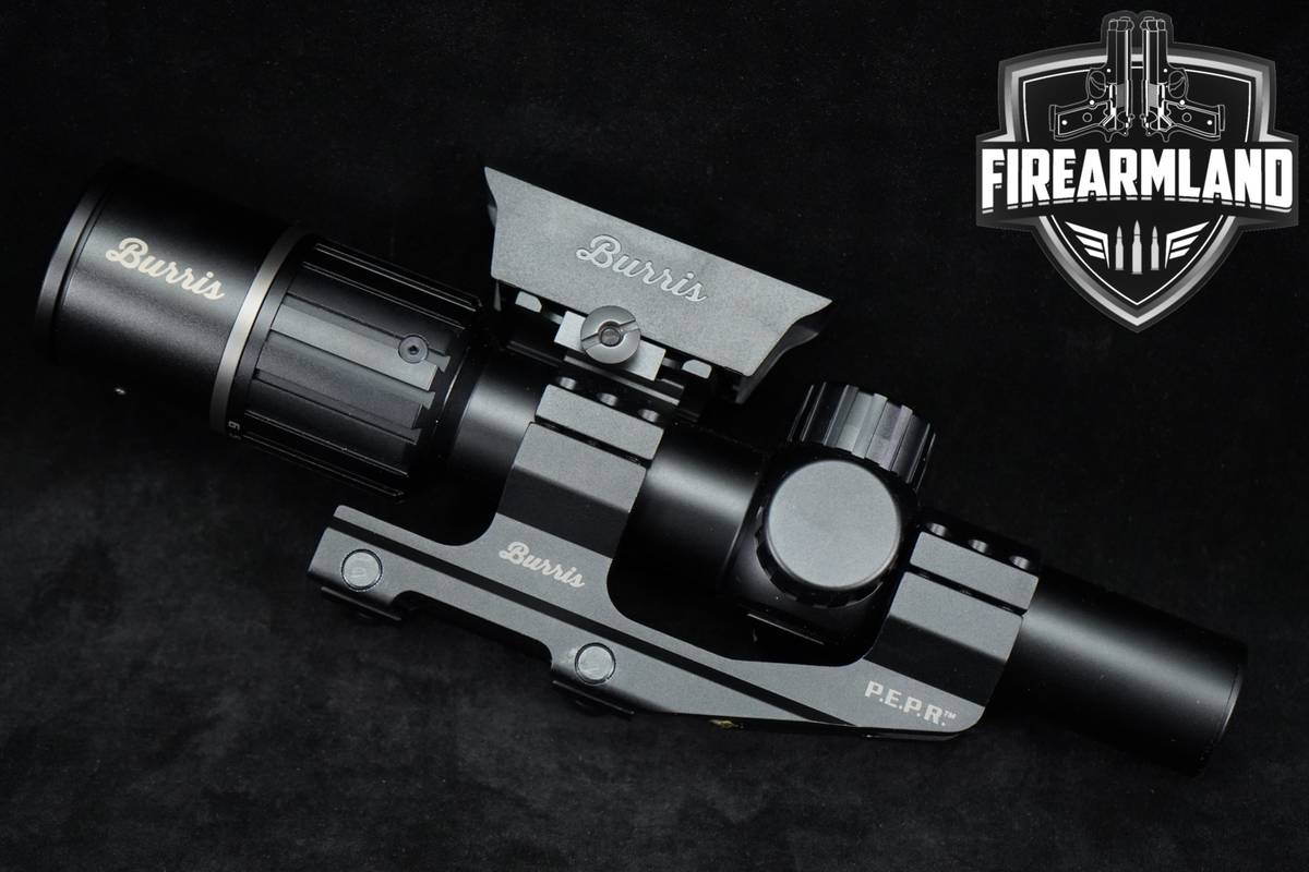 Burris RT-6 Tactical Kit Illum Ballistic 5X MOA SFP & 3MOA Red Dot Combo