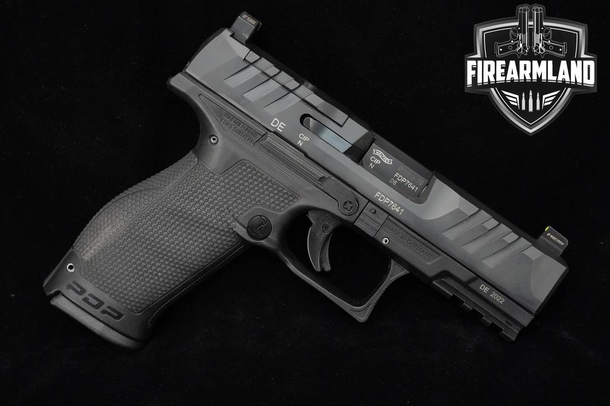 Walther PDP 9mm 4" Walther-PDP OPTIC-READY +3 MAGS & ORIG CASE